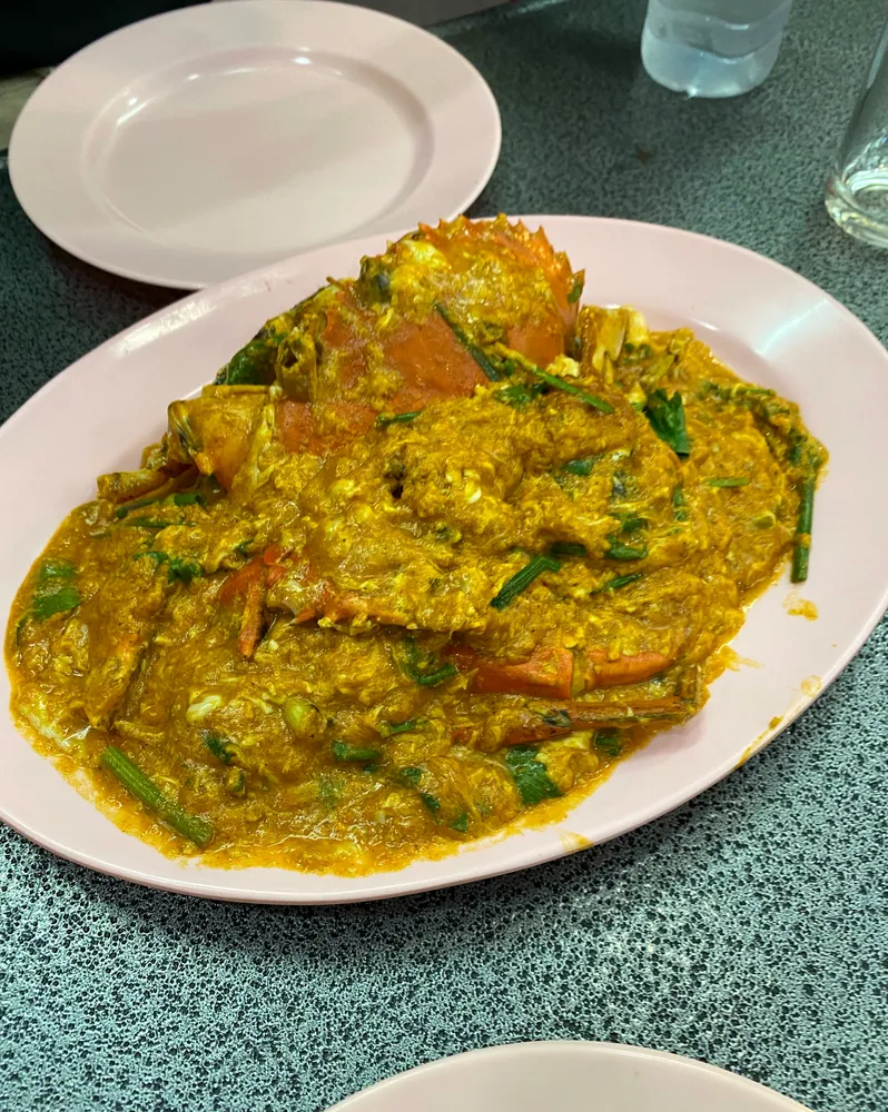 Crab curry