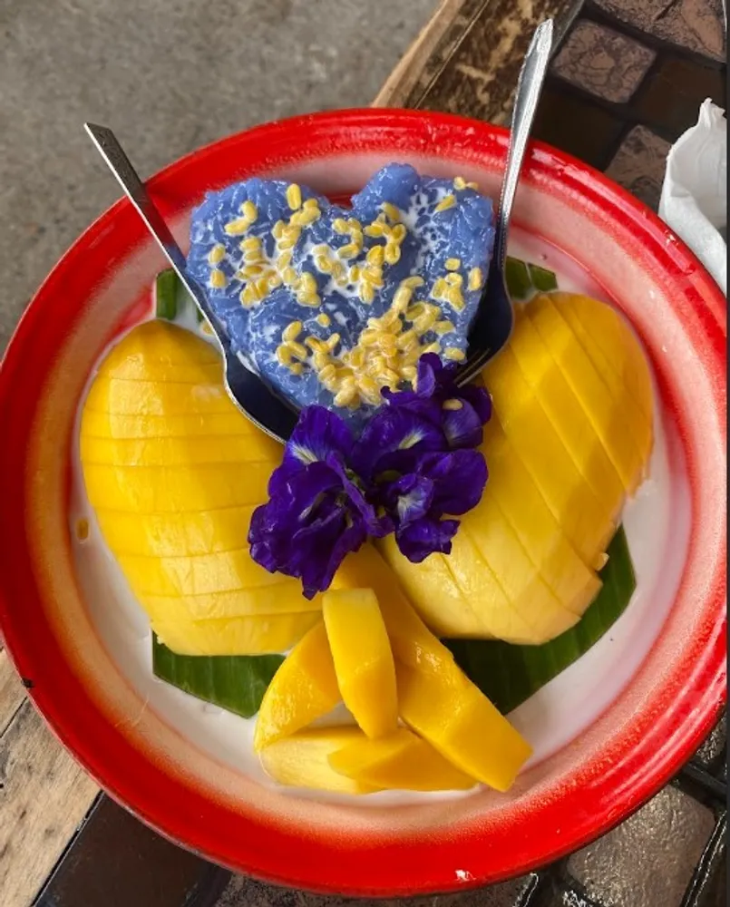Coconut Shell Thai Food