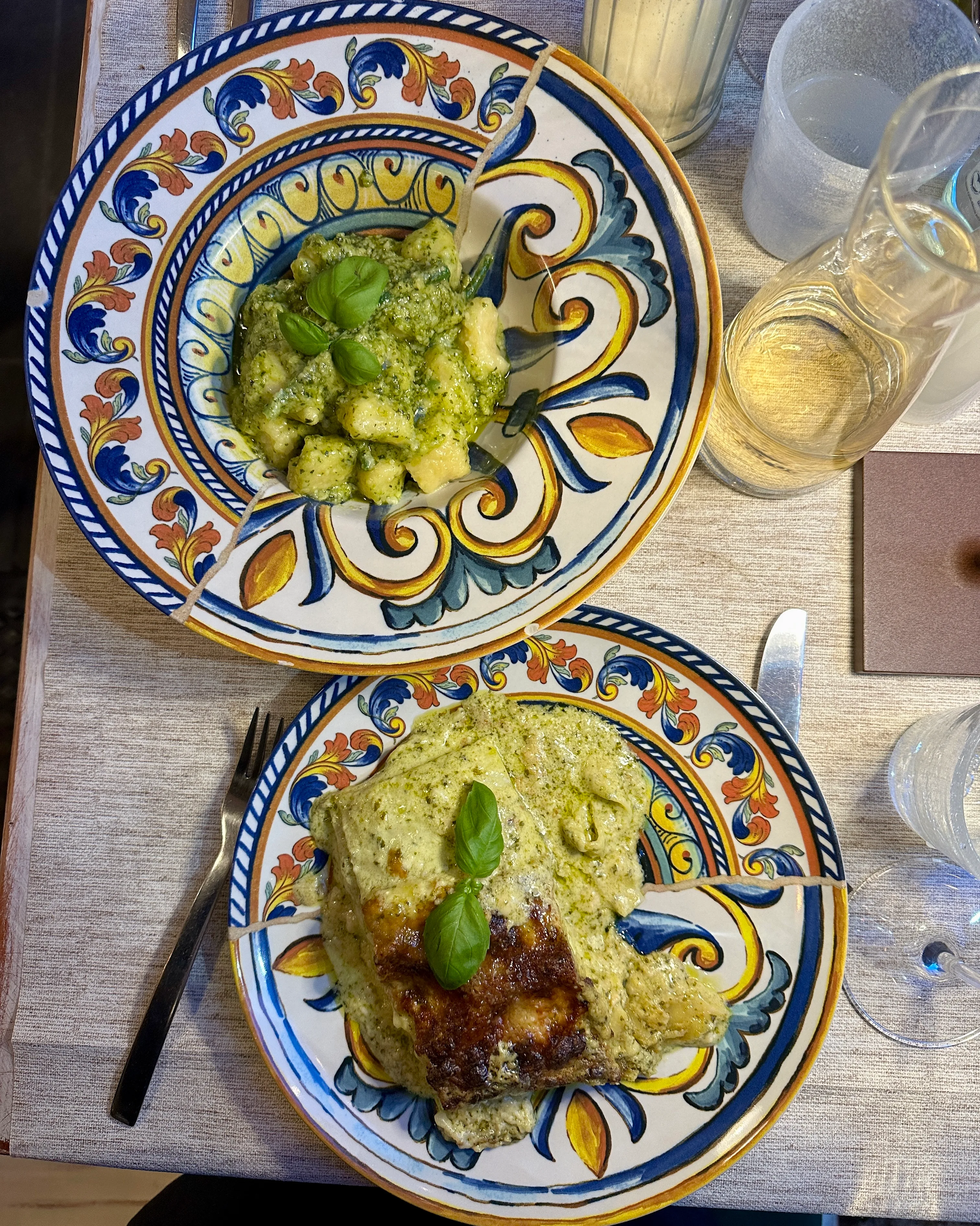 Monterosso al Mare village and beach from above